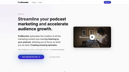 PodBooster